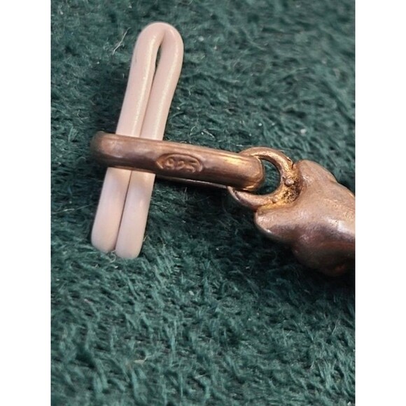 Sterling Silver Cat Charm 925 Whimsical Feline Pendant Pet Lover Gift Jewelry - Picture 5 of 7